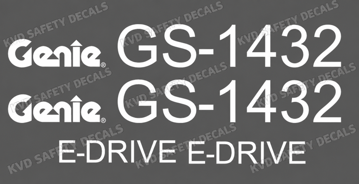 Genie GS1432 Cosmetic Decal Kit